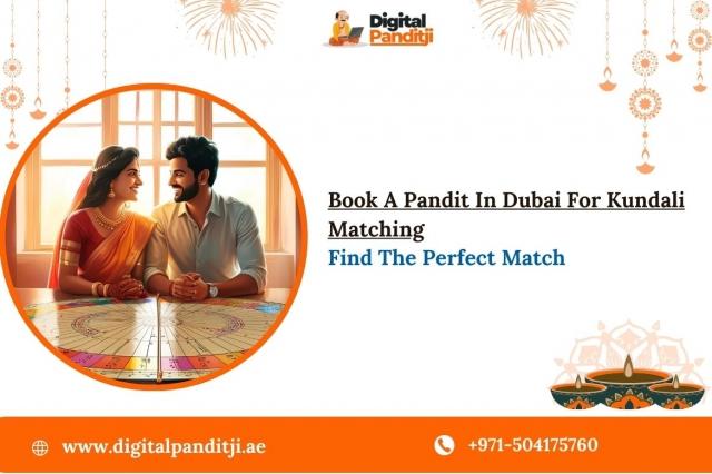 Book A Pandit In Dubai For Kundali Matching – Find The Perfect Match cover picture