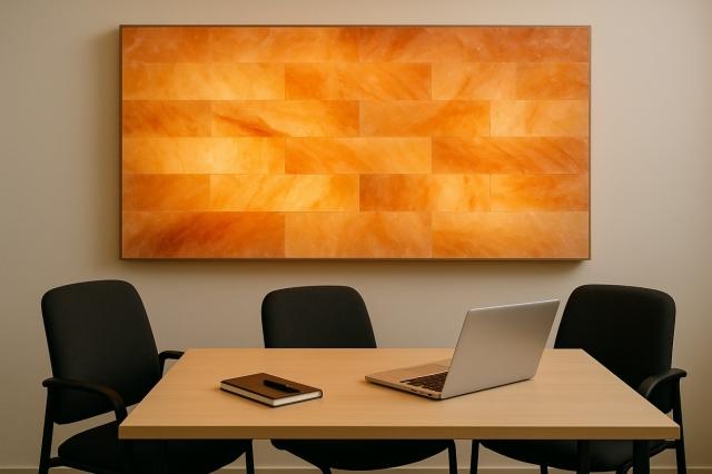 A Touch of Nature at Work: Office Decor Ideas Using Himalayan Salt Bricks cover picture