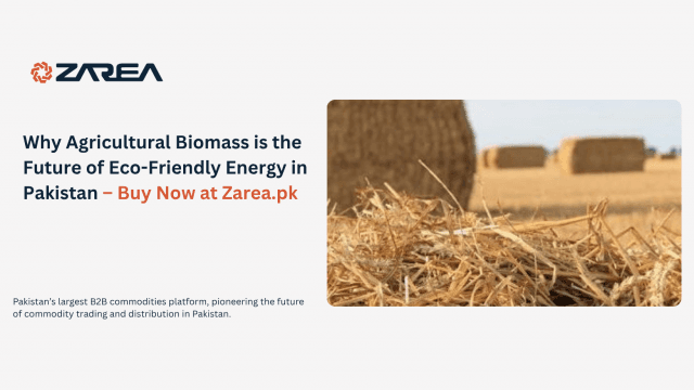 Why Agricultural Biomass is the Future of Eco-Friendly Energy in Pakistan – Buy Now at Zarea.pk cover picture