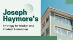 Joseph Haymore’s Strategy for Market and Product Evaluation cover picture