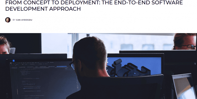 The Role of DevOps in End-to-End Development cover picture