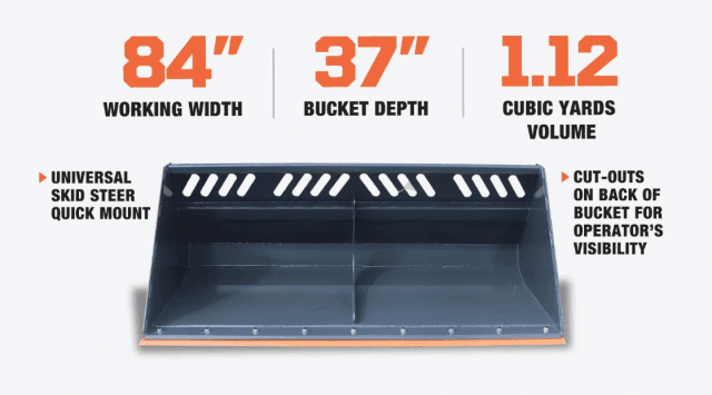 Skid Steer Snow/Mulch Buckets: A Versatile Tool for Every Season cover picture