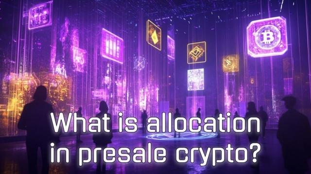 What is allocation in presale crypto cover picture