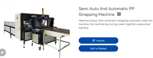 Boosting Packaging Efficiency with a Semi-Auto Strapping Machine: A Complete Guide for Modern Warehouses cover picture