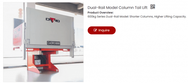 Enhancing Logistics Efficiency with the Dual-Rail Model Column Tail Lift: A Comprehensive Guide cover picture