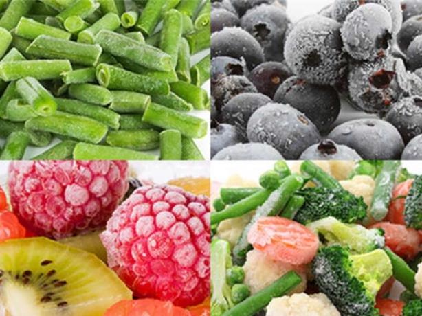 How long can you store Frozen Fruits and vegetables? cover picture