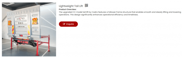 Lightweight Tail Lift: The Ultimate Solution for Modern Vehicle Loading Efficiency cover picture