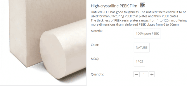 PEEK Film: The High-Performance Polymer Film Transforming Advanced Engineering Applications cover picture