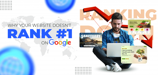 Why your website doesn’t rank #1 on Google cover picture