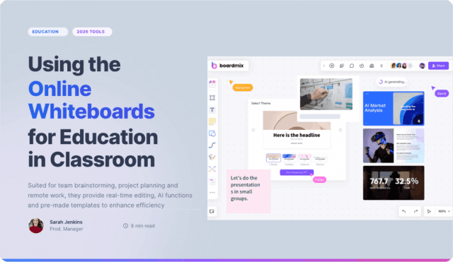 Online Whiteboard for Education: How Educators Transform Student Engagement cover picture