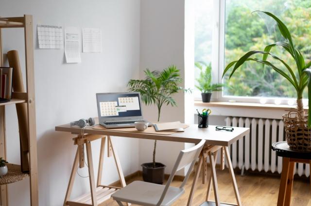 How to Add the Element of Green to Your Home Office cover picture