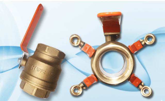 KITZ brass ball valves in India cover picture