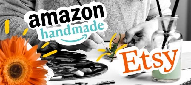 Selling Handmade Products at Amazon vs. Etsy cover picture