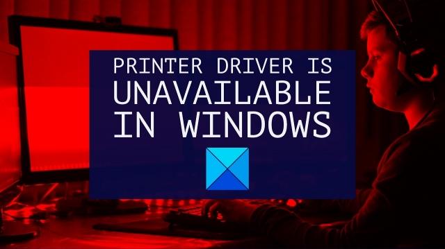 Must Read The Tips to Fix Printer Driver Unavailable On Windows cover picture