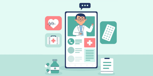 Benefits of Healthcare Apps for Doctors and Patients cover picture