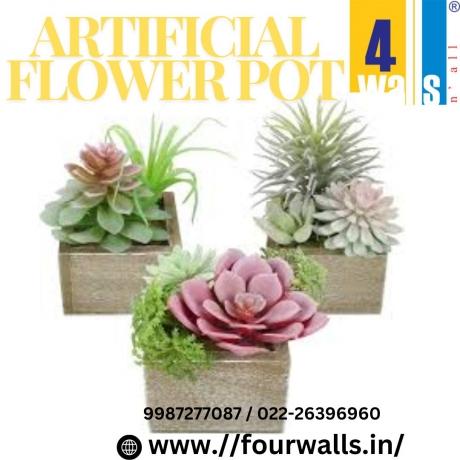Elevate Your Decor with Fourwalls’ Stylish Artificial Flower Pots cover picture