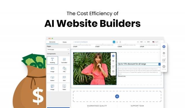 The Cost Efficiency of AI Website Builders: Saving Time and Money in Web Development with Zegashop cover picture