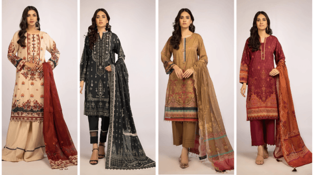 Be a Fashion Diva and Buy Women Unstitched Lawn & Embroidered Suits cover picture