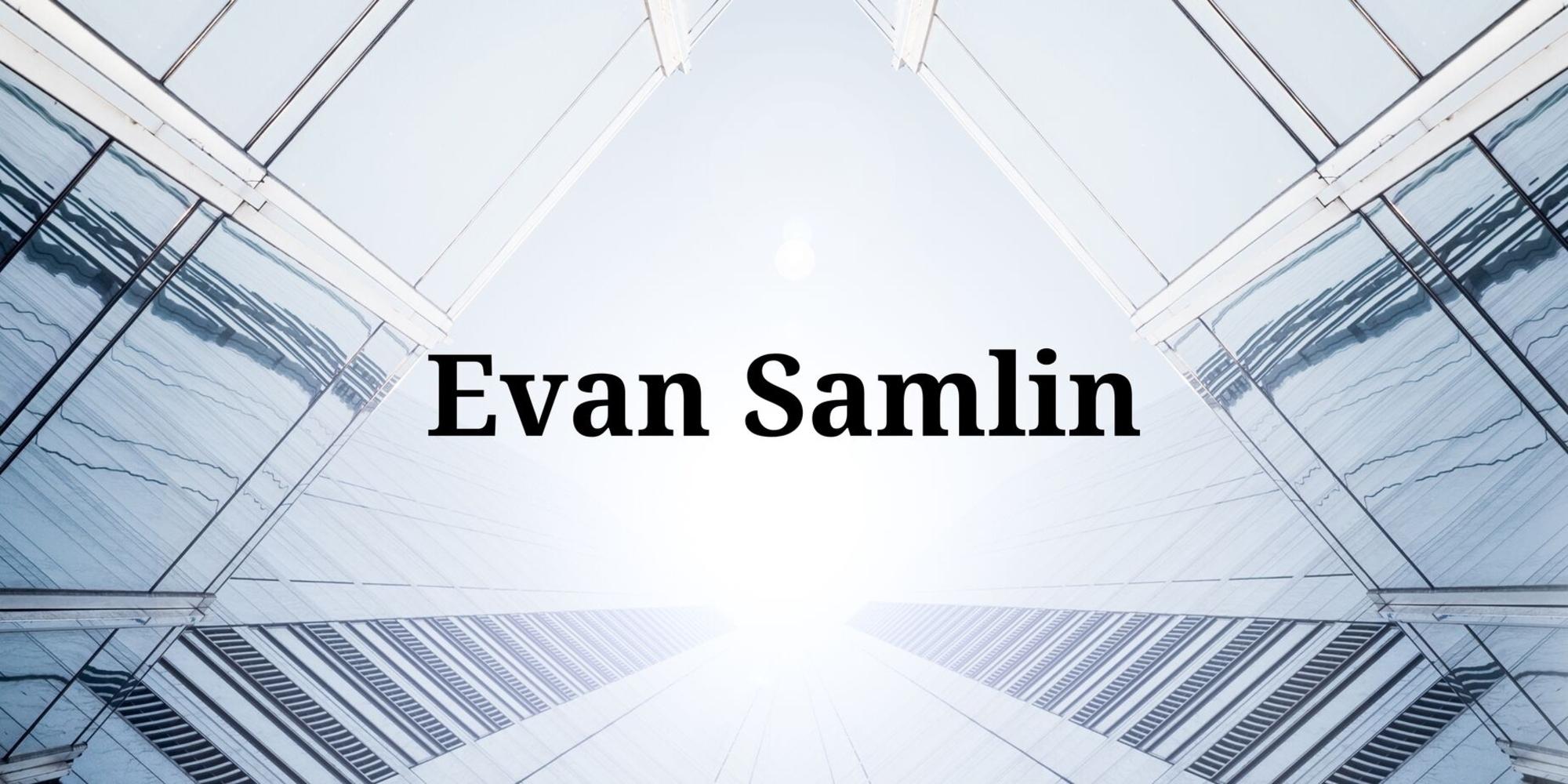 Samlin Evan's cover picture