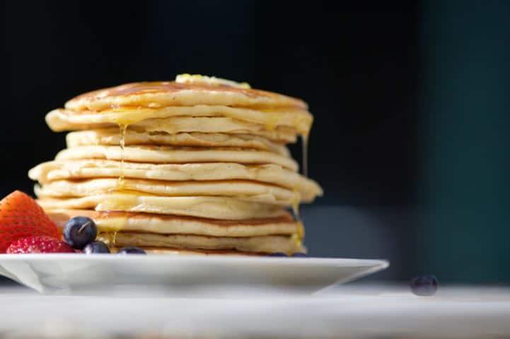 Healthy pancake recipe cover picture