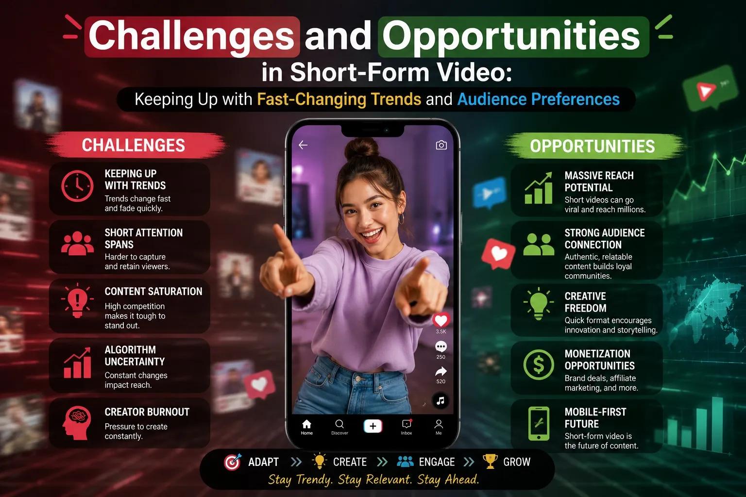 Challenges and Opportunities in Short-Form Video: Keeping Up with Fast-Changing Trends and Audience Preferences cover picture