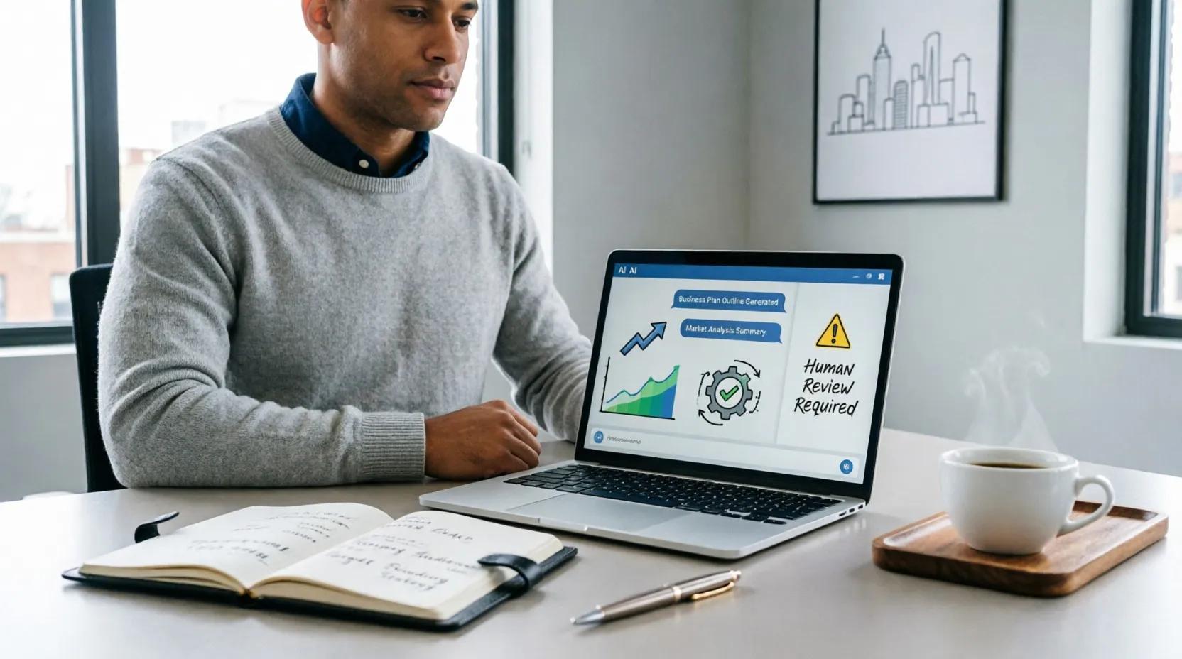Can AI Really Help You Start a Business? Here's What It Can and Can't Do cover picture