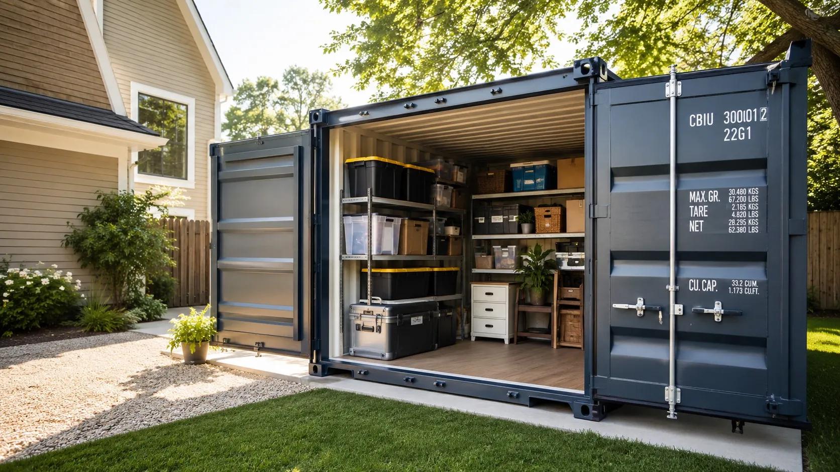 How a Shipping Container Can Simplify Your Storage and Free Up Your Home cover picture