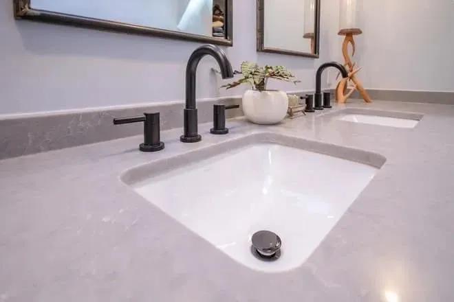 Bathroom Countertop Materials Compared: Why Sintered Stone Beats Marble in Wet Areas cover picture