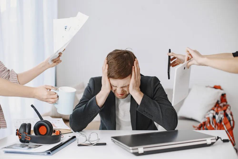 The Health Dangers of Burnout cover picture