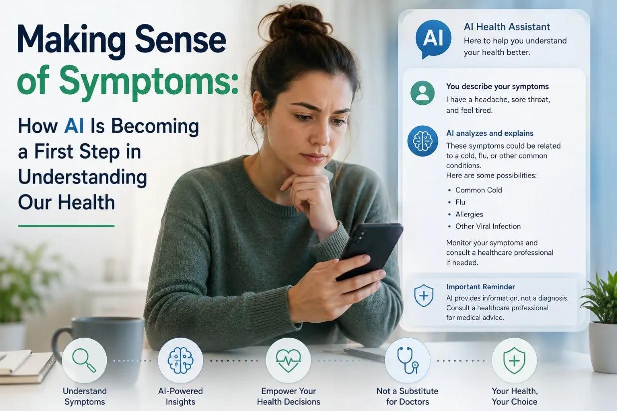 Making Sense of Symptoms: How AI Is Becoming a First Step in Understanding Our Health cover picture