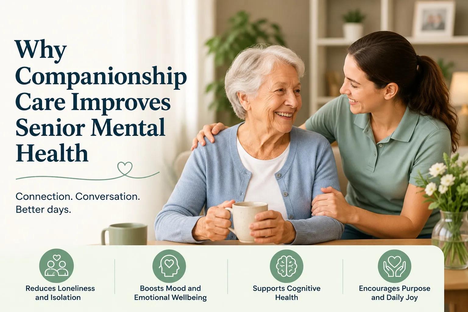 Why Companionship Care Improves Senior Mental Health cover picture