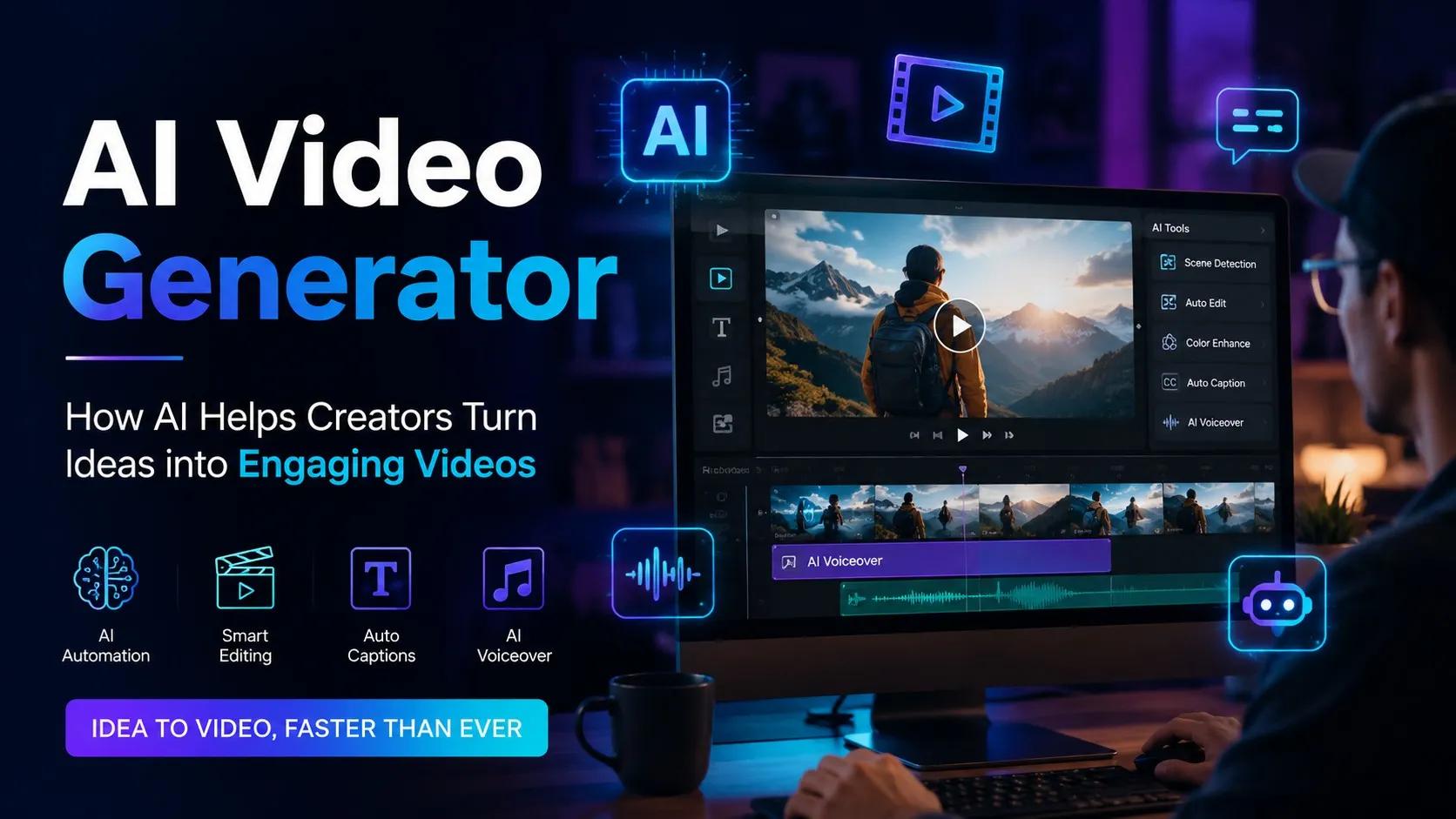 AI Video Generator: How AI Helps Creators Turn Ideas into Engaging Videos cover picture