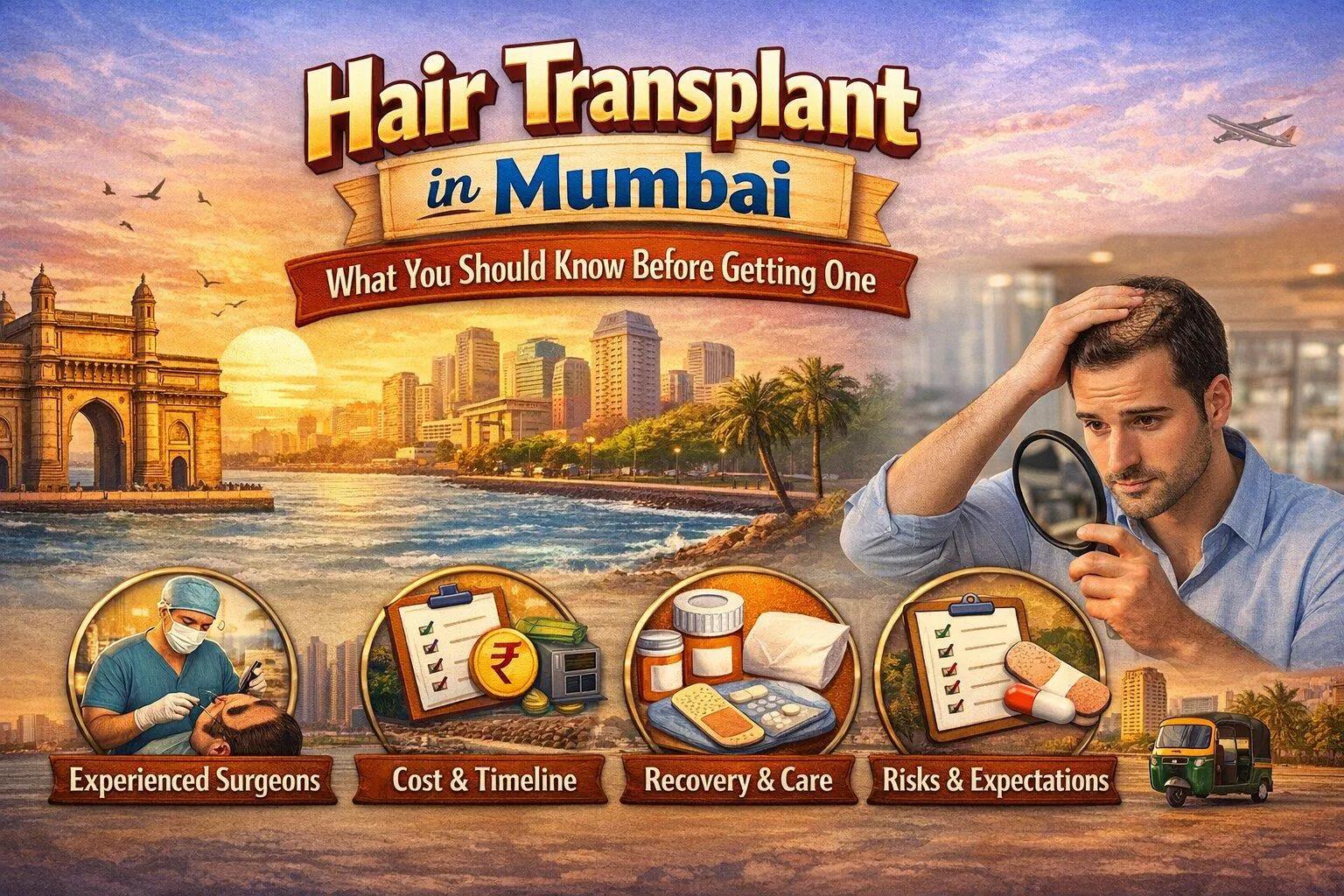 Hair Transplant in Mumbai: What You Should Know Before Getting One cover picture