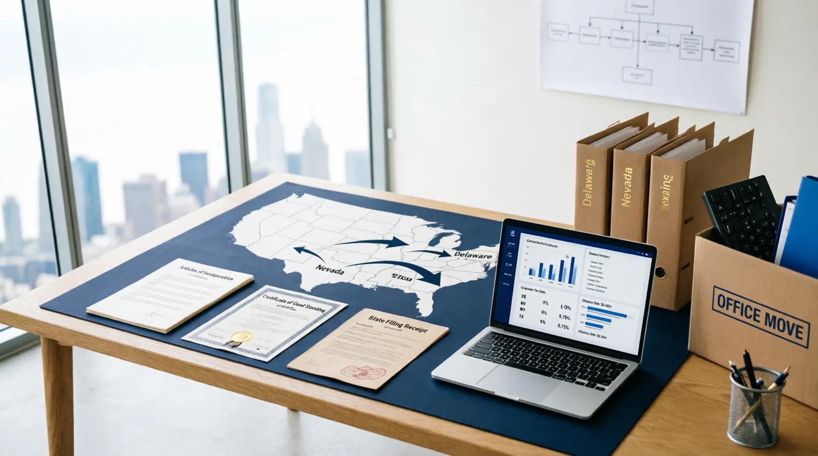 Relocating a Business Entity to a New State: What the Process Involves and Why Owners Are Doing It cover picture