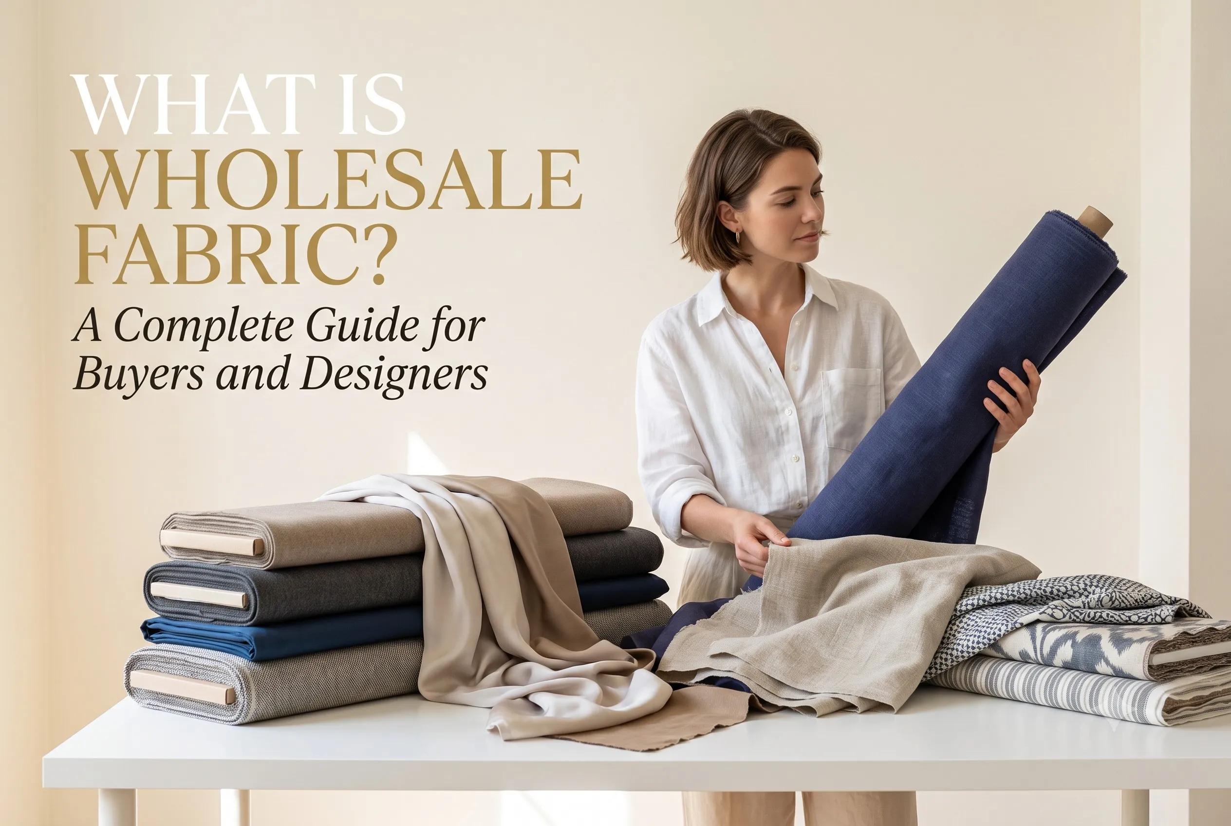 What is Wholesale Fabric? A Complete Guide for Buyers and Designers cover picture
