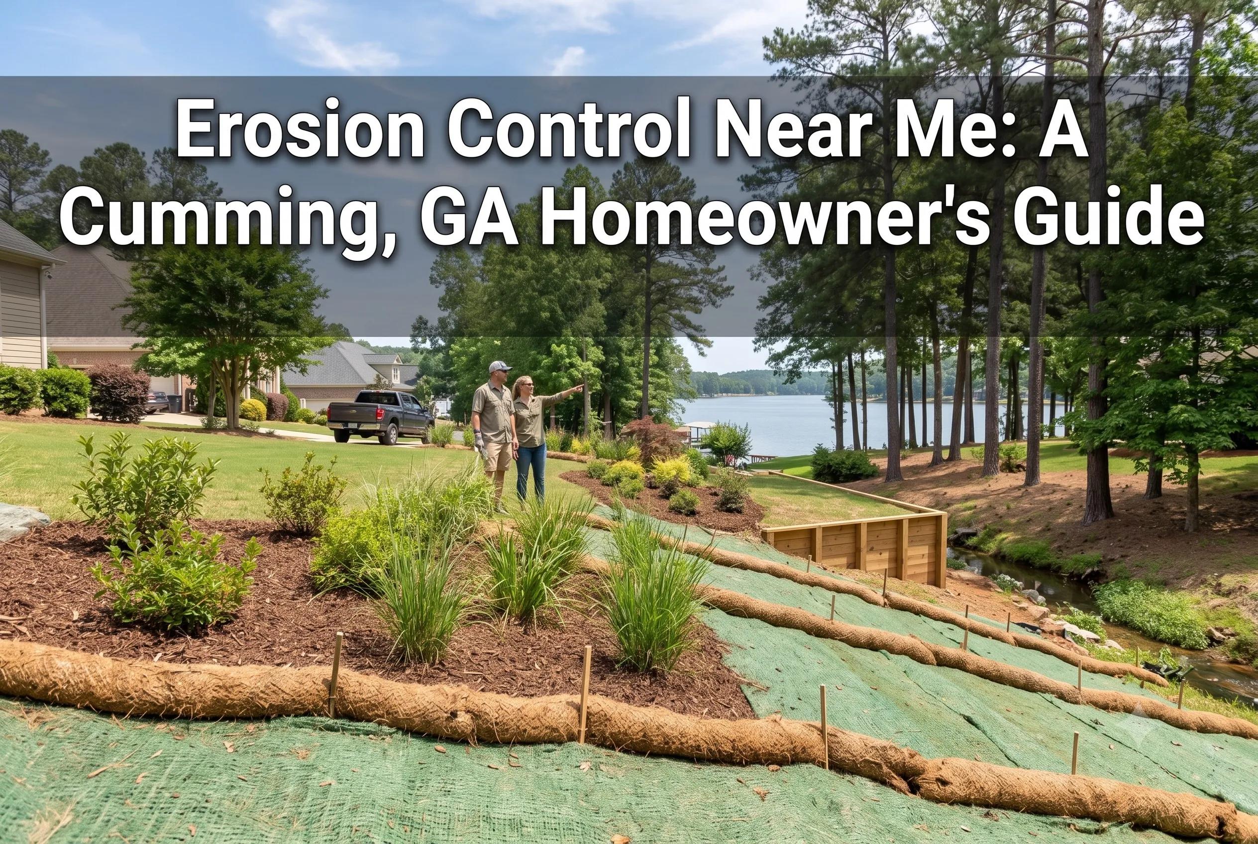 Erosion Control Near Me: A Cumming, GA Homeowner's Guide cover picture