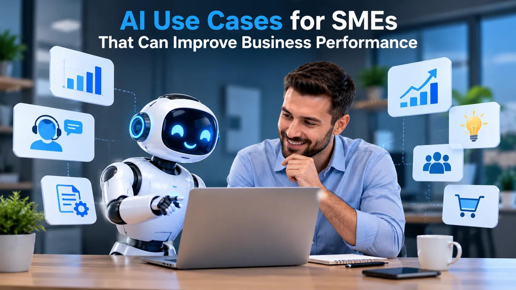 AI Use Cases for SMEs That Can Improve Business Performance cover picture