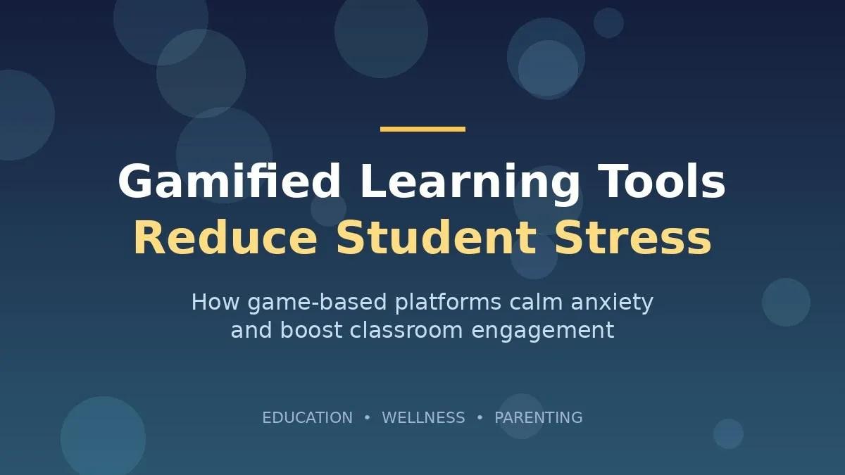 Gamified Learning Tools: Proven Ways to Cut Student Stress cover picture