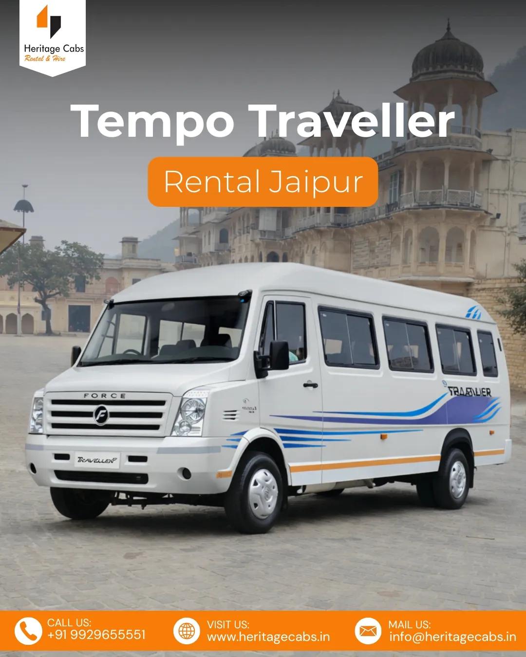 Luxury Tempo Traveller & Mini Bus Rental in Jaipur cover picture