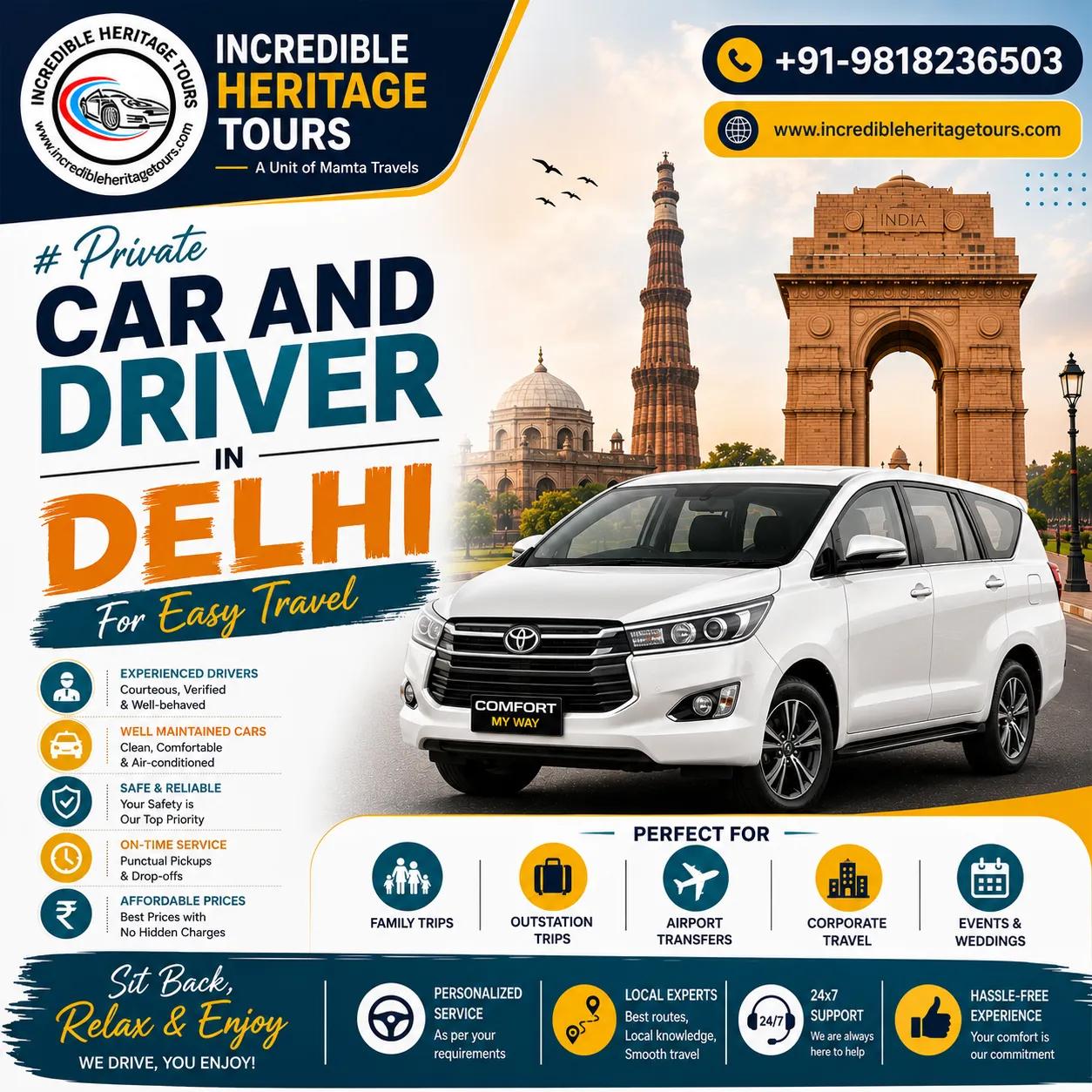 Easy Travel with a Private Car and Drive cover picture