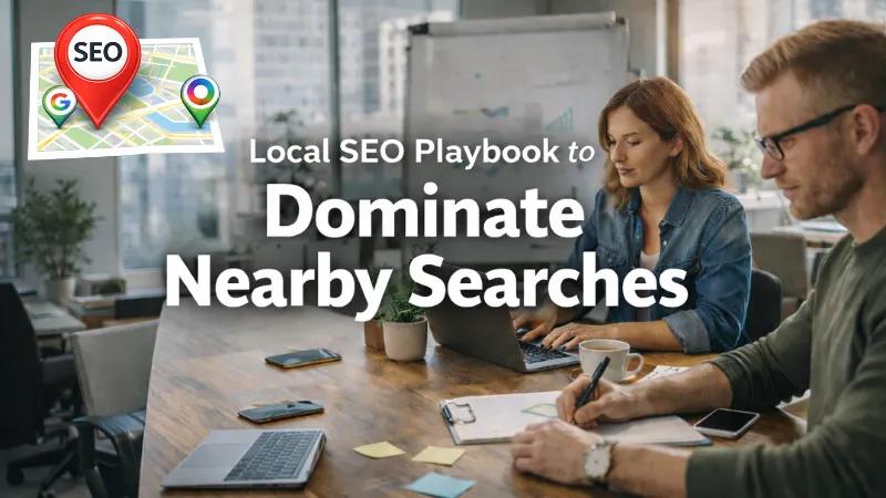 Local SEO Playbook to Dominate Nearby Searches cover picture