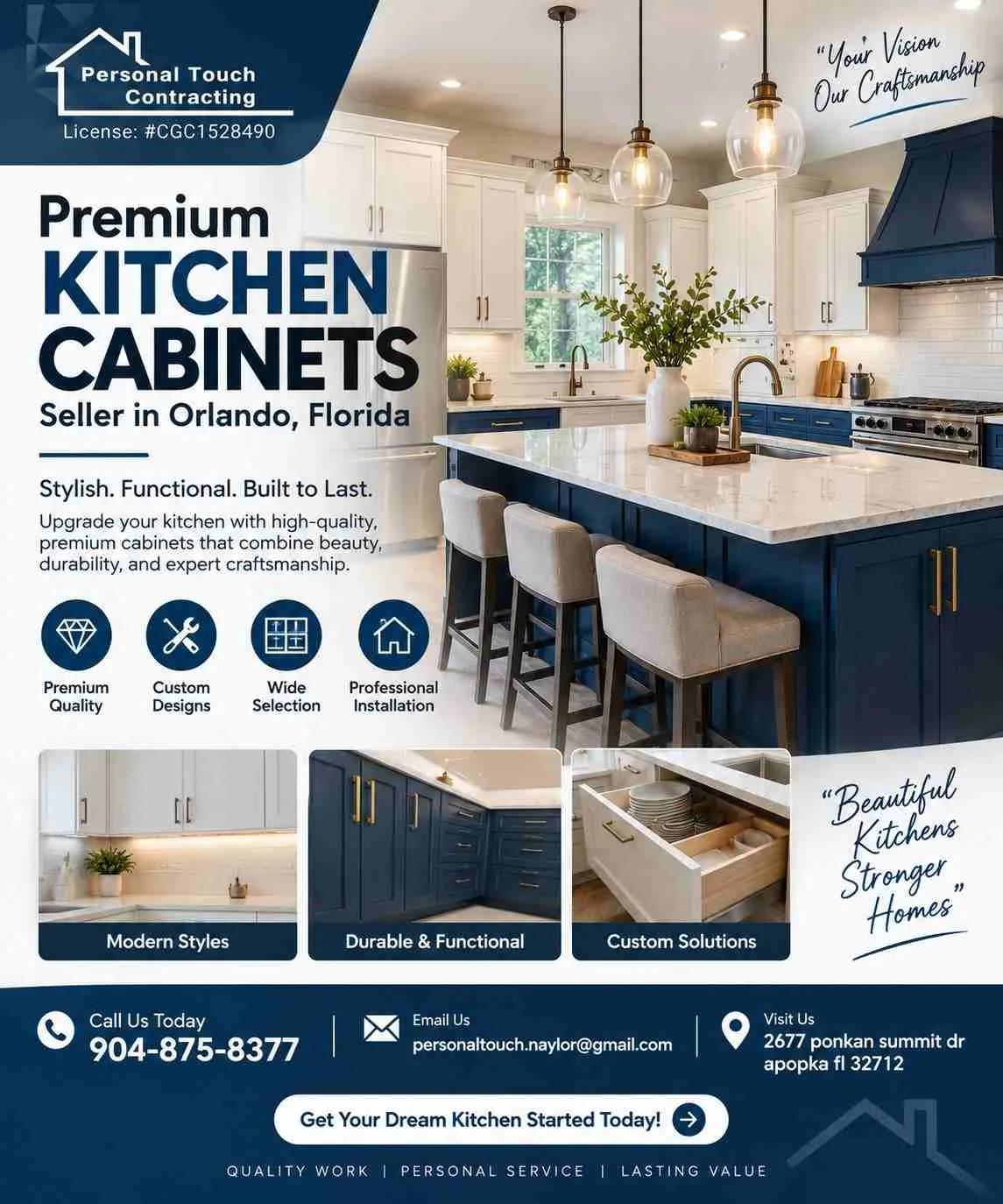 8 Features to Look for When Shopping for Premium Kitchen Cabinets cover picture