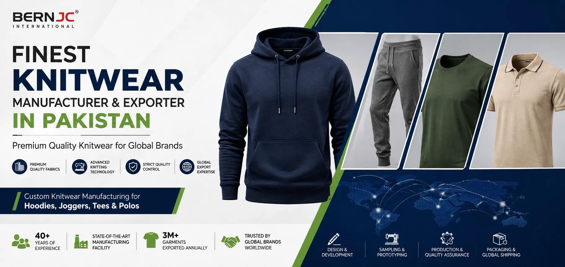 Knitwear Manufacturer & Exporter in Pakistan – Bern JC cover picture