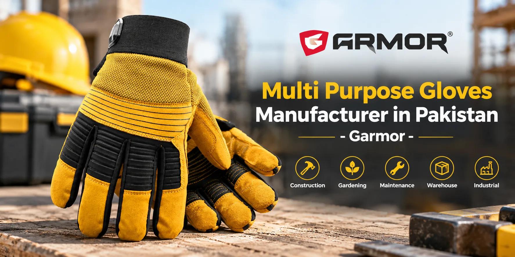 Multi Purpose Gloves Manufacturer in Pakistan - Garmor cover picture