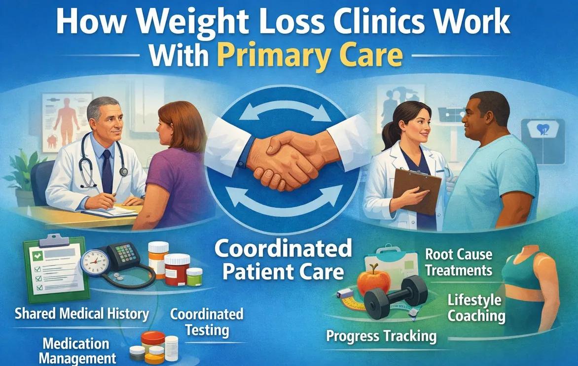 How Weight Loss Clinics Work With Primary Care cover picture