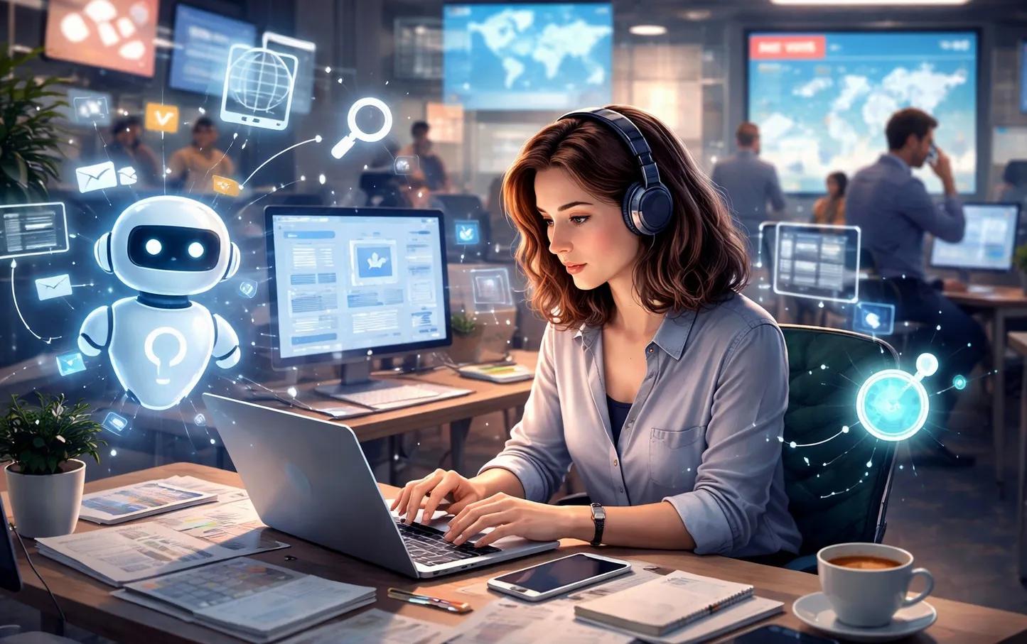 How Artificial Intelligence Helps Journalists Work Faster cover picture