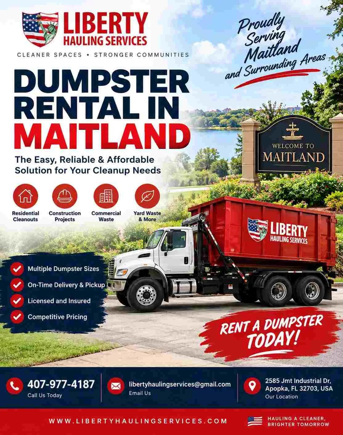 How to Get the Most Value From Your Dumpster Rental in Maitland cover picture