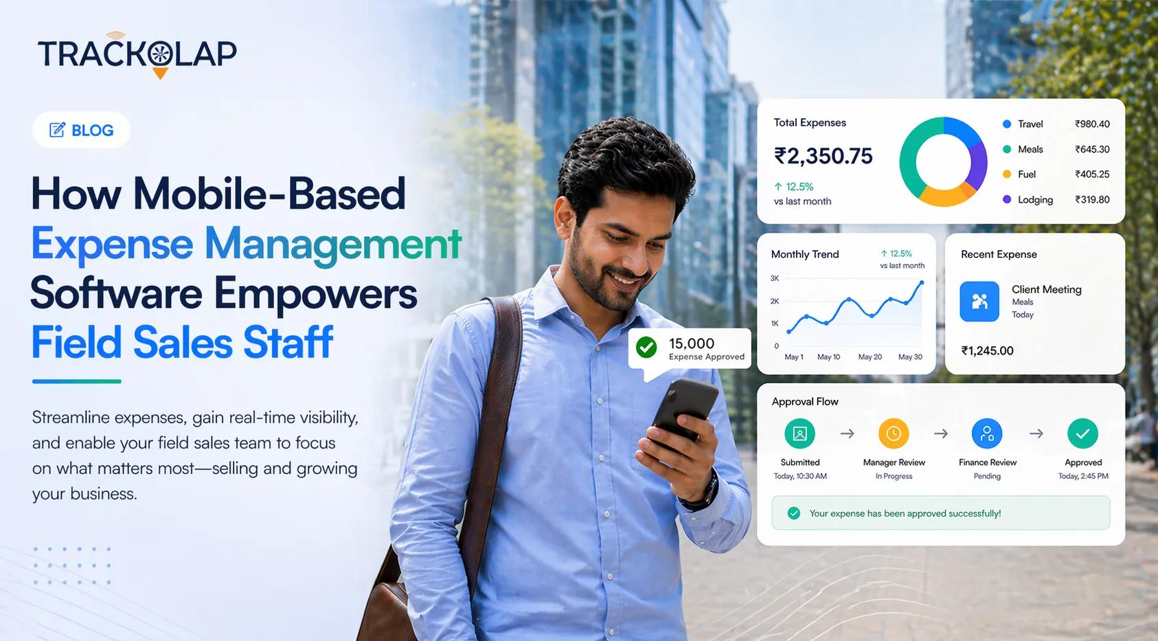 How Mobile-Based Expense Management Software Empowers Field Sales Staff cover picture