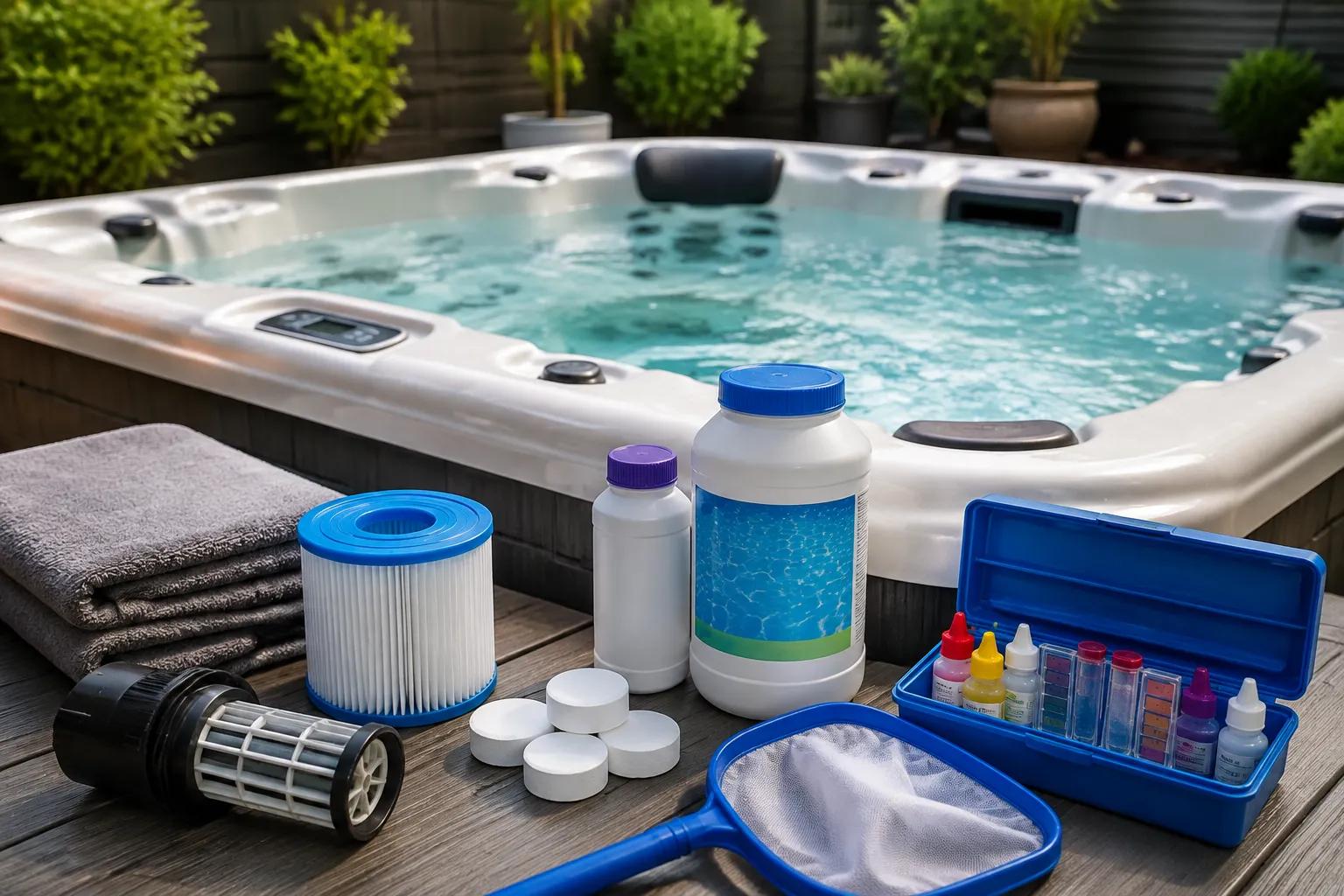 Hot Tub Cleaning Routine Steps to Keep Your Spa Fresh and Hygienic cover picture