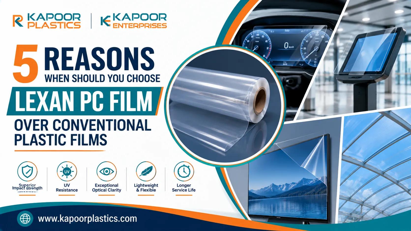 5 Reasons When Should You Choose LEXAN PC Film Over Conventional Plastic Films cover picture